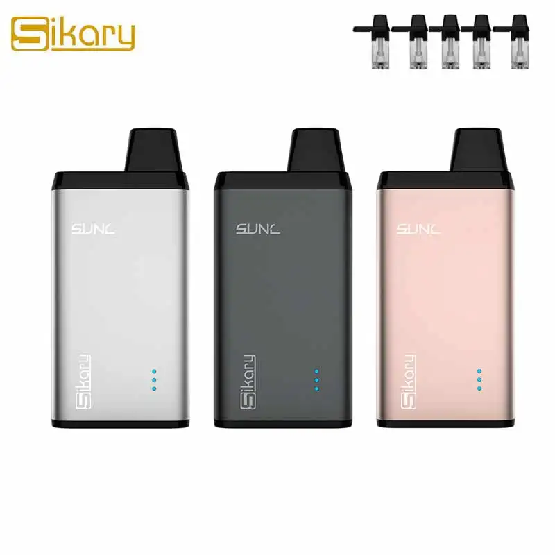 

Sikary SUNL Kit 350mah built-in battery with 1.5ml capacity portable e-cigarettes vape kit vs suorin air kit mini vaporizer