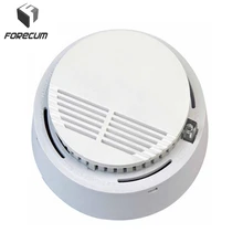 2Pcs/Set Security-Smoke Detector Fire Alarm Sensor Monitor for Home Security Photoelectric Smoke Alarm Independent Smoke Sensor