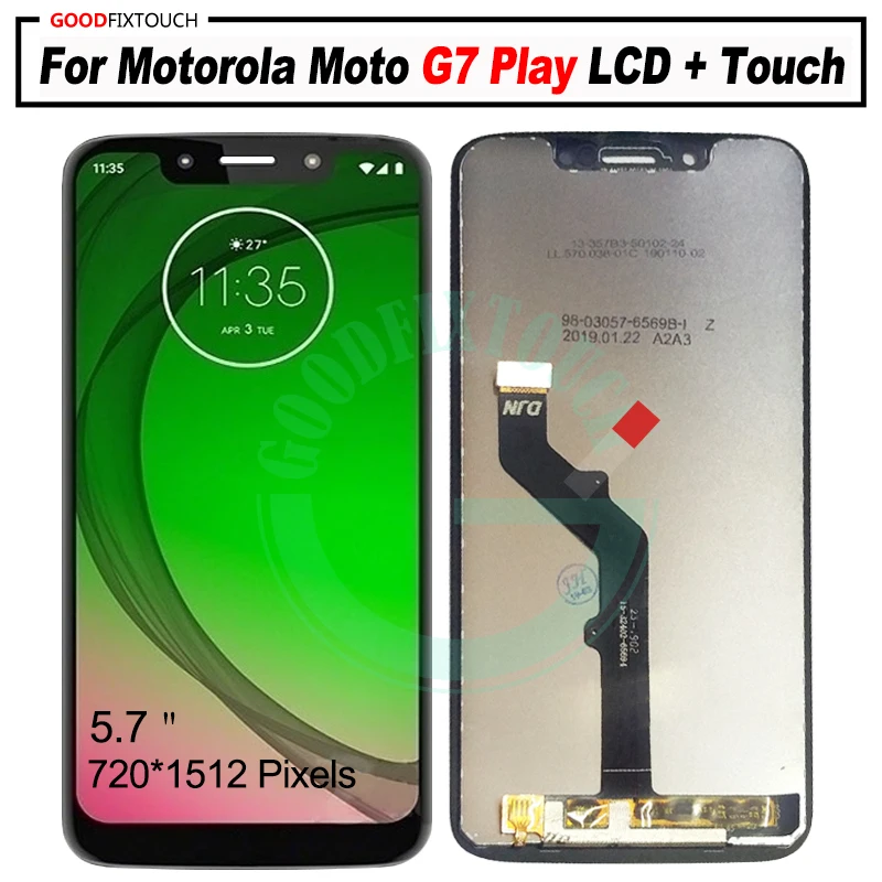 For Motorola Moto G7 Play LCD + Touch 04
