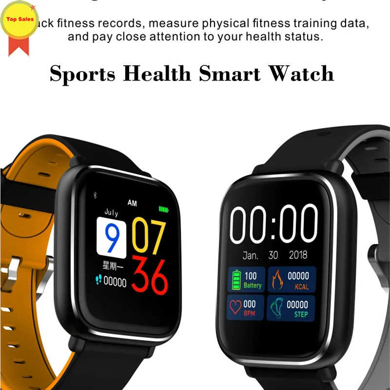 

new Smart Watch 1.3" Full Screen Touch Blood Pressure Sport Dynamic Heart Rate Monitor Sleep Tracker Smartwatches for Men Women