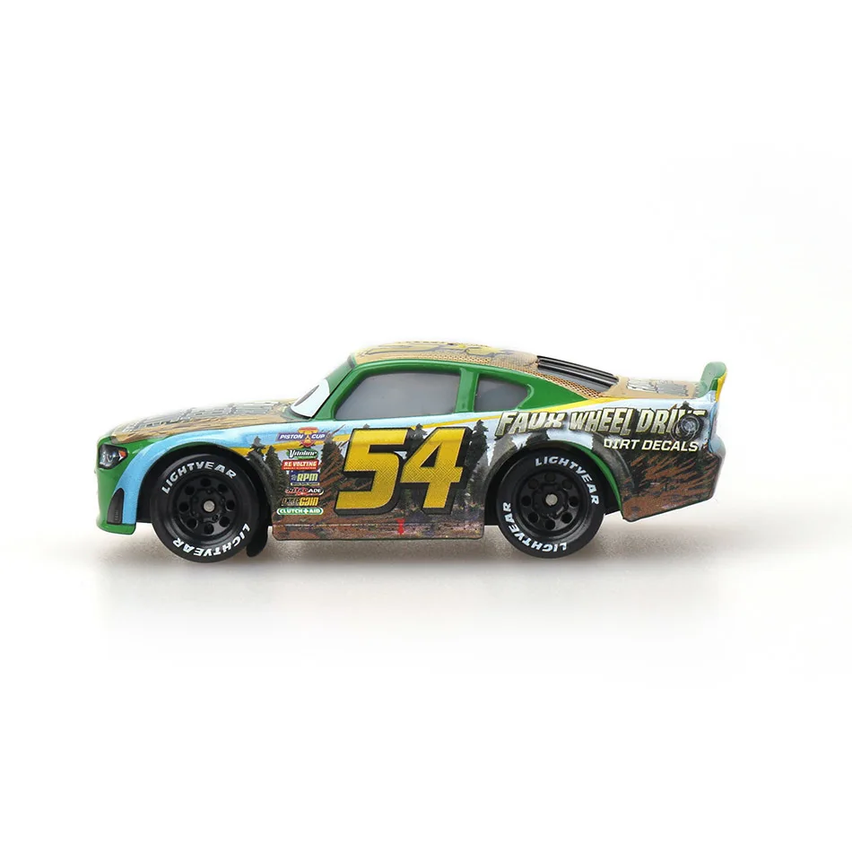 Disney Pixar Cars 2 3 Lightning 39 стиль McQueen Mater Jackson Storm Ramirez 1:55 литой автомобиль металлический сплав мальчик детские игрушки подарок