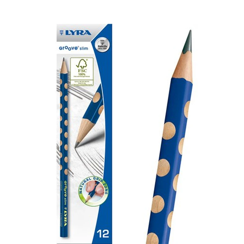 Карандаши LYRA Groove Slim Pencil HB детские Школьный набор для обучения жестам карандаши 12