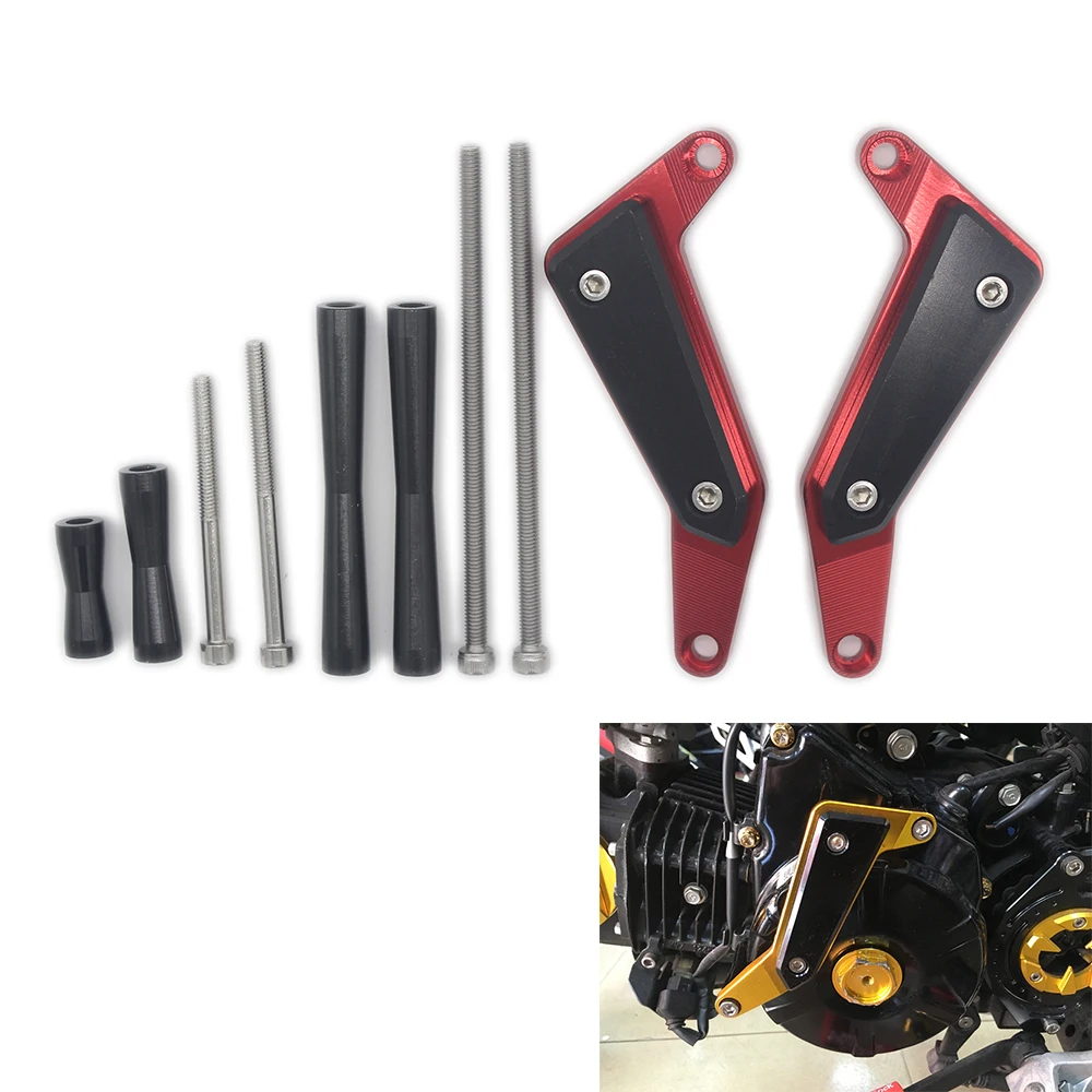 

Engine Guard Side Cover For Honda Grom MSX125 MSX 125 MSX125SF Crash Protectors Sliders Crash Pad Falling Cover