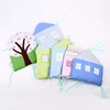 5PCS Little House Baby Room Crib Bumper Baby Bedding Set Newborn Bed Cotton Pillow Cushion Infant Crib Protector Cot Fence Decor ► Photo 2/6