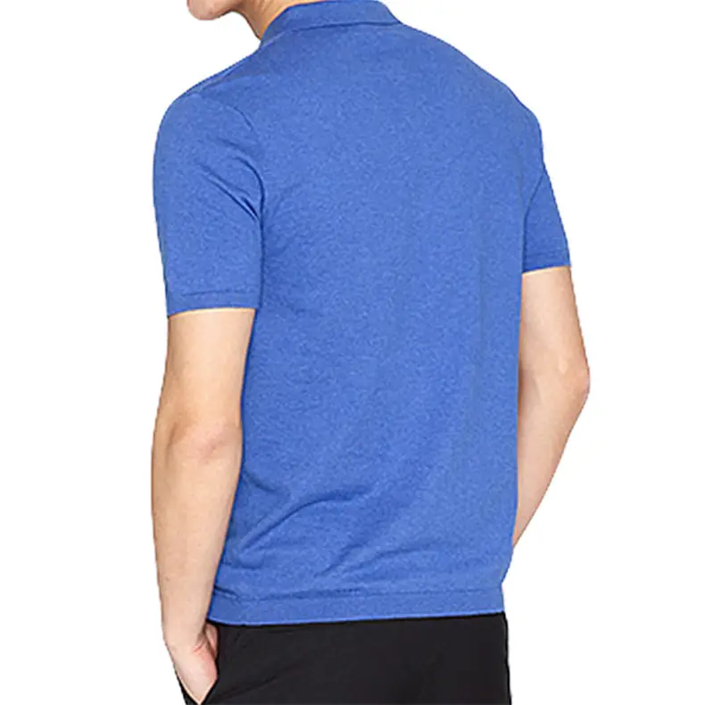 2018 Summer Style Polos Men Sweaters 100% Cotton Knitted Basic Short Pullovers Male Tees Top Plus Size 4XL Muls Brand Breathable-3