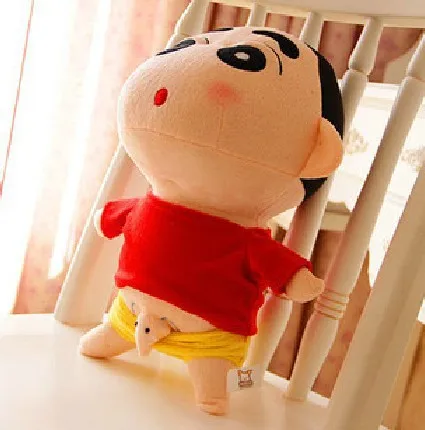 35 см косплей японского аниме Shin chan озорной Crayon Chan набитая фигурка плюшевая кукла