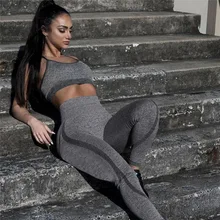 MOSHENGQI леггинсы женские Пуш-Ап леггинсы для фитнеса женские лоскутные леггинсы с высокой талией сексуальные штаны спортивные штаны