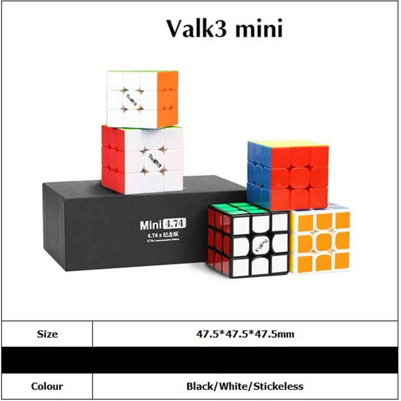 В валк 3 кубик рубик мини Размеры Cube 3x3 профессиональный Скорость Mofangge Qiyi конкурс