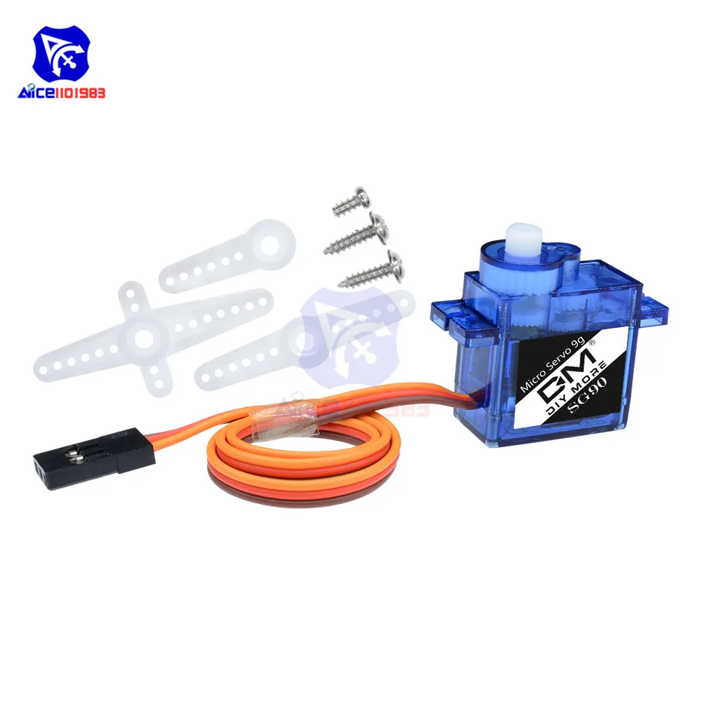 Mini Servo SG90 9g pour RC Hélicoptère Avion Voiture