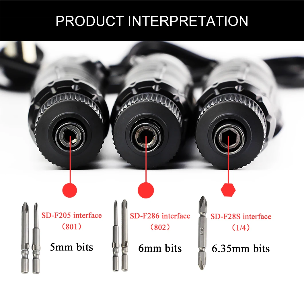 Мини-Беспроводная электрическая отвертка на батарейках, бытовая многофункциональная отвертка