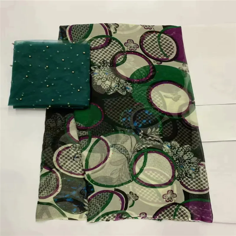 

African silk Burnt-out flannel velvet fabric perspective silk fabric for dress clothing silk velvet fabric silk cloth LXE042602