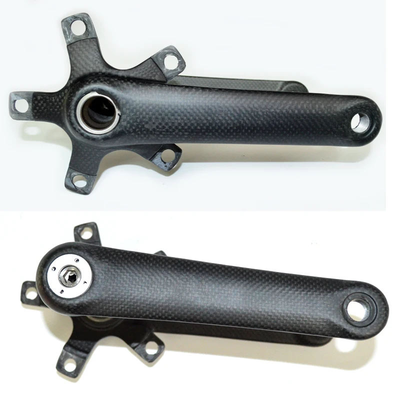 Buy carbon fiber bicycle crank MTb bike crankset ultra