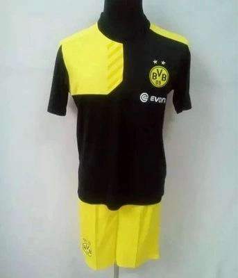 NEW Camisa Borussia Dortmund 2015 2016 Soccer uniforms Jerseys Dortmund FC home yellow away black Marco Reus Jersey Hummels set-jersey-jersey inkuniform design - AliExpress