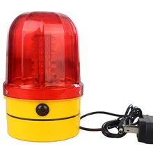 Стиль перезарядки светодиодный предупреждление о безопасности дорожного движения, автомобильный купол вращающийся мигающий свет с магнитом