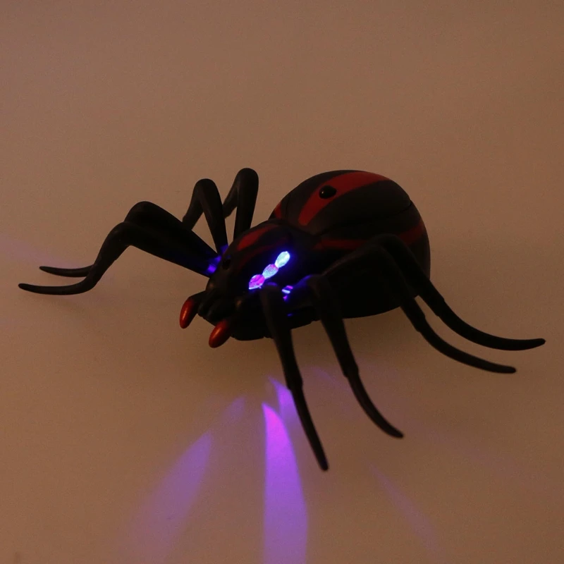 Пульт дистанционного управления реалистичные поддельные паук rc животные RC шалость насекомое страшная игрушка трюк