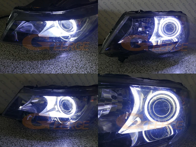 cob led angel eyes SKODA SUPERB 2 II FACELIFT 2013 2014 2015 headlight(6)