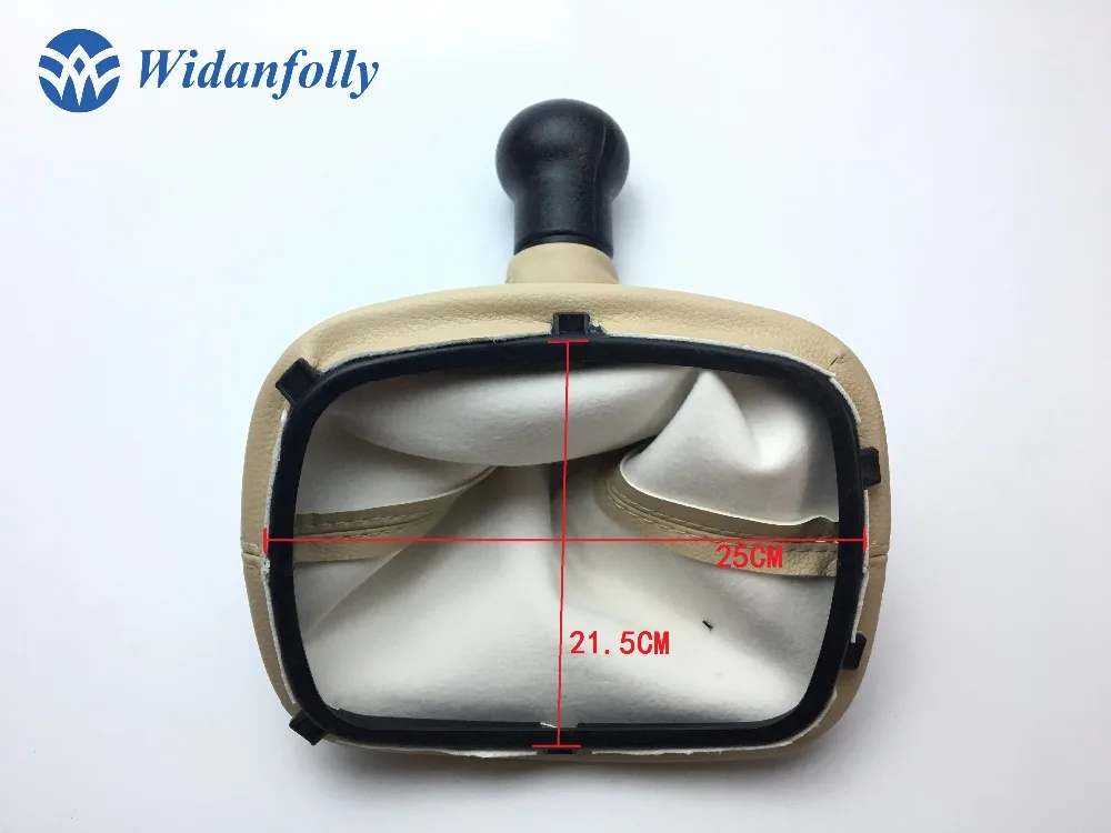 Ручка переключения передач widanfoly из искусственной кожи с 5 скоростями и