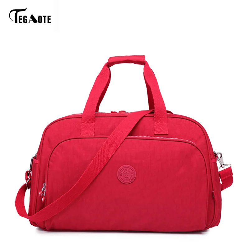 

TEGAOTE Fashion Women Travel Bag Large Capacity Luggage Duffle Bag Waterproof Portable Travel Tote Bags Women Handbags Bolsas