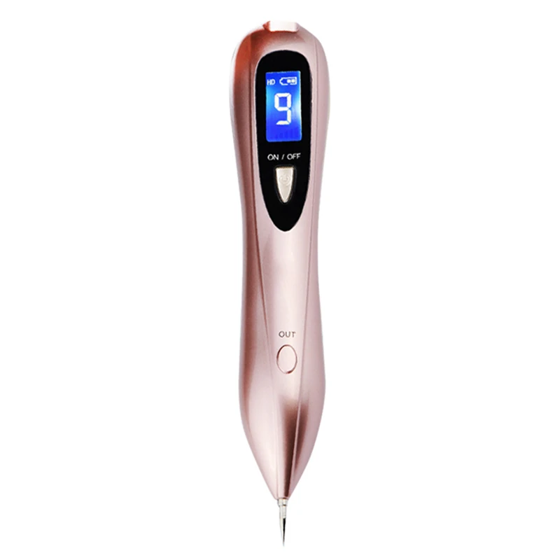 Beste LCD Display Laser Mol Verwijdering Tool Spot Remover Sproet Verwijderen Pen Wratten Verwijdering Machine Huidverzorging Salon Thuis Schoonheid Apparaat