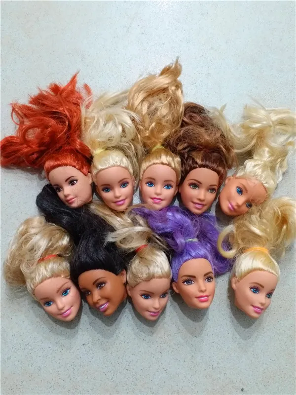 

New original doll heads for barbie,doll accessories for barbie doll,diy gifts
