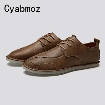 

Cyabmoz New Style Comfortable Men Casual Shoes Handmade Shoes For Adult Mens Shoes Breathable Male Zapatos Hombre Plus Size38-48