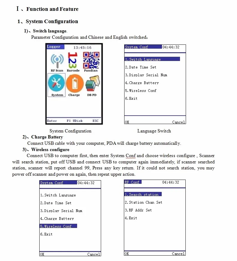 Techlogic X9 2D QR PDF417 сканер штрих-кода 1D 2D Беспроводной сканер штрих-кода ручной терминал КПК Беспроводной считыватель штрих-кодов большого бар пистолет