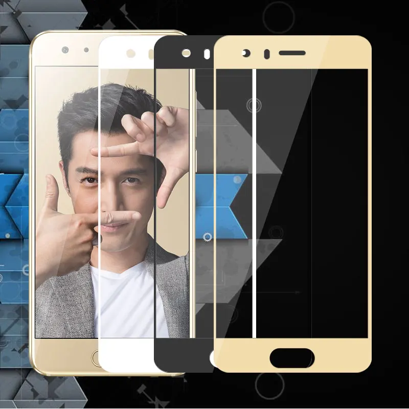 Закаленное стекло с защитой от царапин для Huawei Honor 9 Взрывозащищенная закаленная