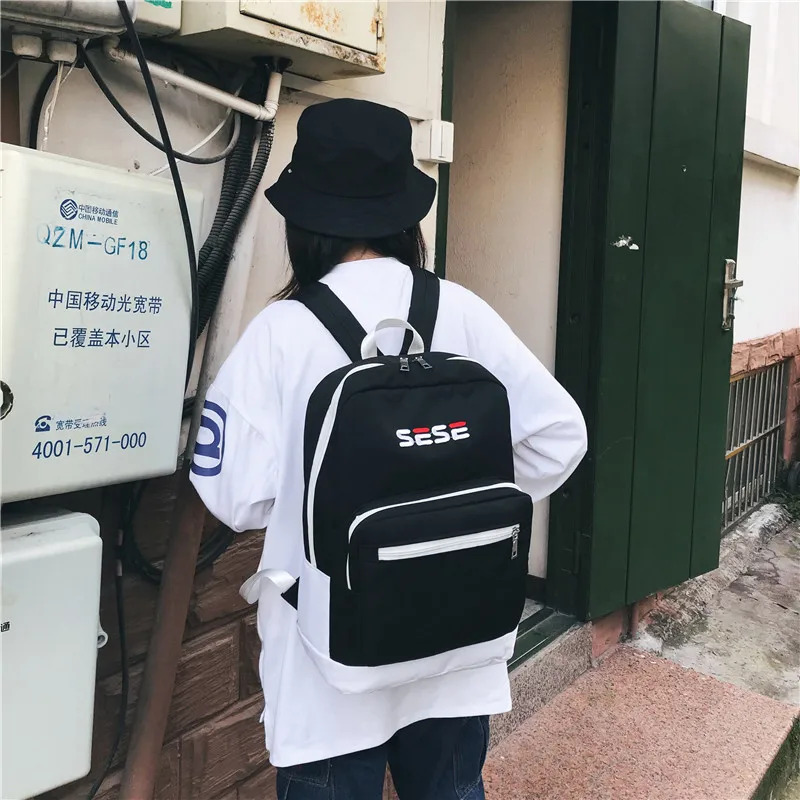 JIULIN высококачественный Модный корейский рюкзак Harajuku campus wild Простой Школьный Рюкзак Для Путешествий