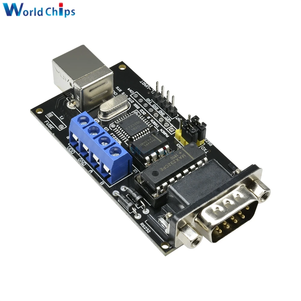 FT232BM/BL FTDI Стандартный USB для последовательного RS232 ttl UART RS485 конвертер DB9 адаптер плата контроллера модуля для стандарта Arduino