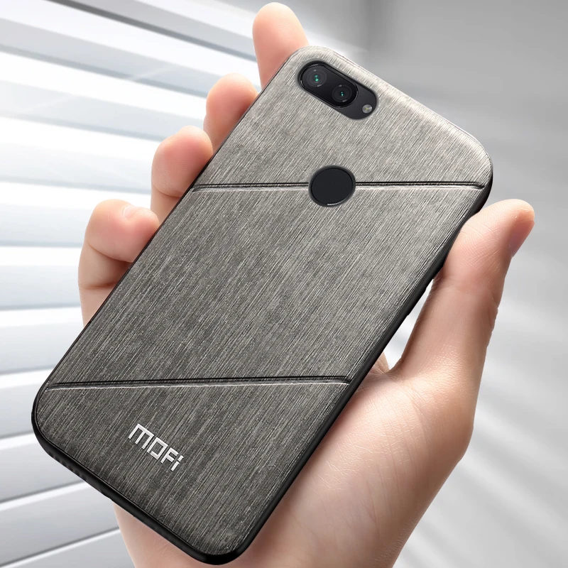 MOFi original Xiao mi 8 lite funda Xiao mi 8 x cubierta de la caja del teléfono a prueba de capas coque fundas Xiao mi 8 pro