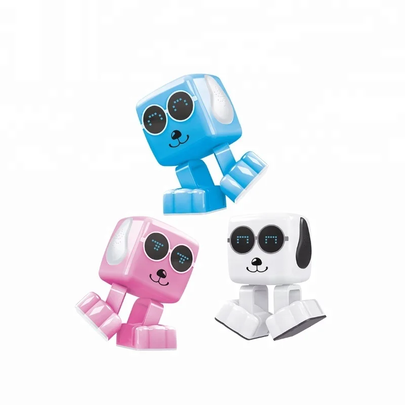 Multi-function Lovely Modeling Intelligent MINI Bluetooth Connection APP Remote Control RC Music Dancing Walking Smart Robot Toy