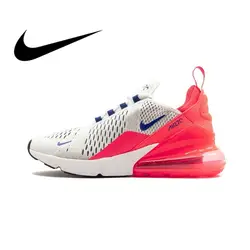 Официальный Оригинальная продукция Nike Air Max 270 Для женщин кроссовки уличные спортивные кроссовки Athentic дышащая амортизации прочная AH6789