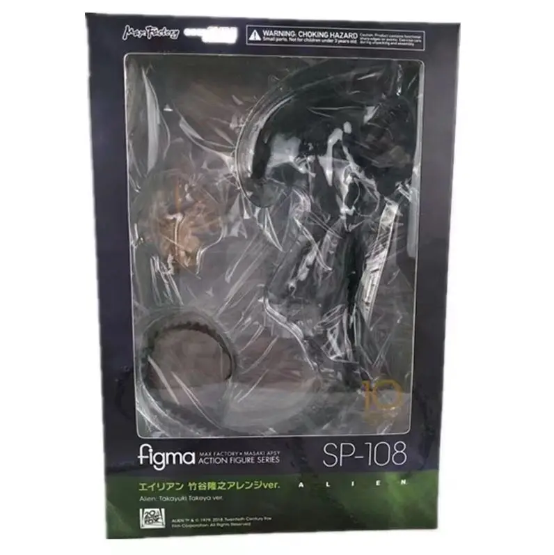 Figma фигурка "чужой" SP 109 10th Чужой против Хищник 2 ПВХ фигурки модель игрушки
