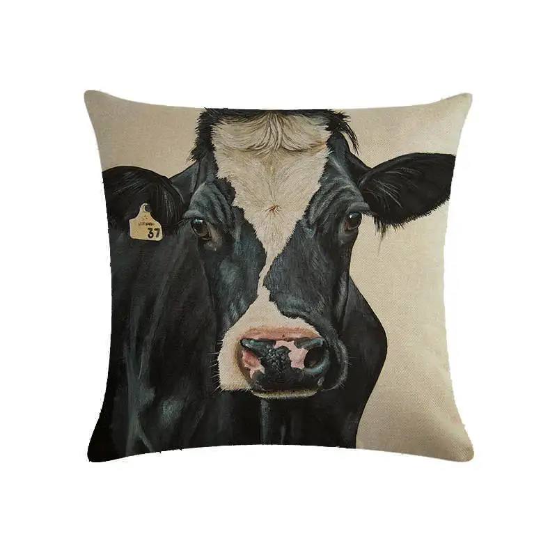 Решительные коровы и sheepomerdecor наволочки, покрытия для подушек 45*45 см диванная подушка для сидения Dec - Цвет: 9