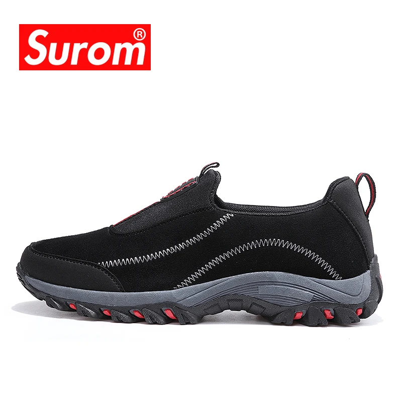 SUROM Pareja negro zapatillas de deporte de ocio zapatos para correr Mujeres de Los Hombres barato Cómodo deporte al aire libre zapatos de Conducción|running shoes|shoes running shoesshoes running - AliExpress