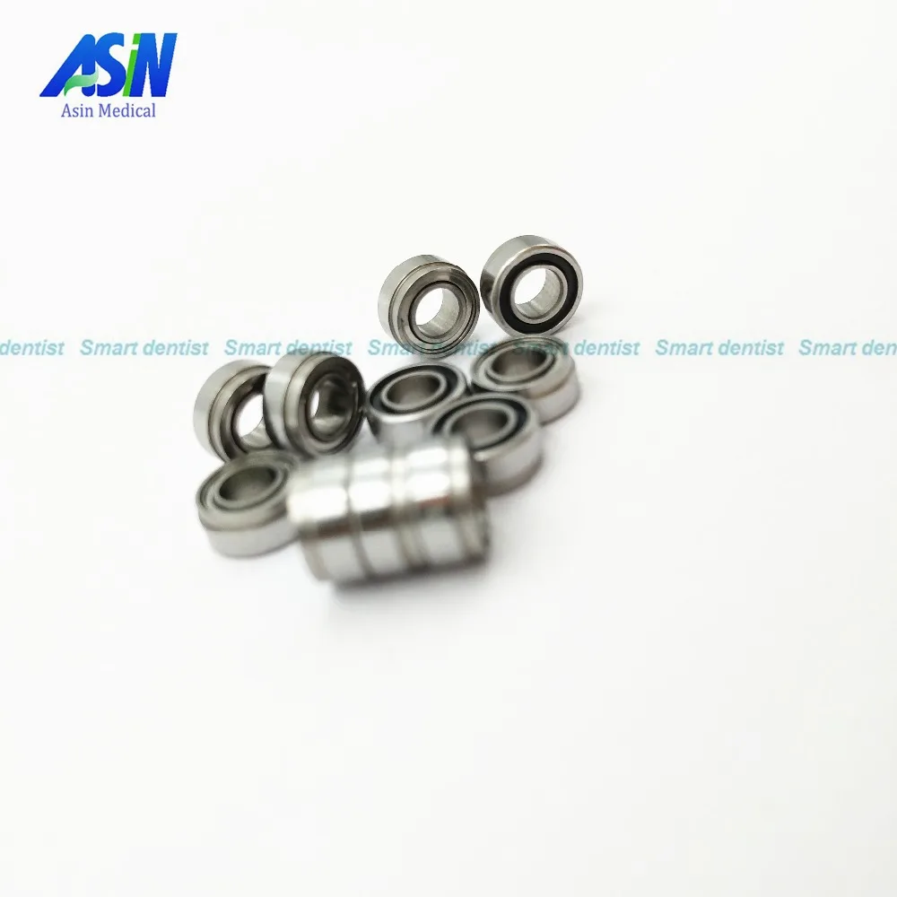 High Quality KAVO compatible handpiece bearing dental bearings ceramic balls with dust cover 10pcs stepped bearing