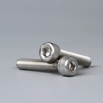 

M6 304 Stainless Steel Hex Socket Cap Screws M6*50 Cylinder bolt cup head X50