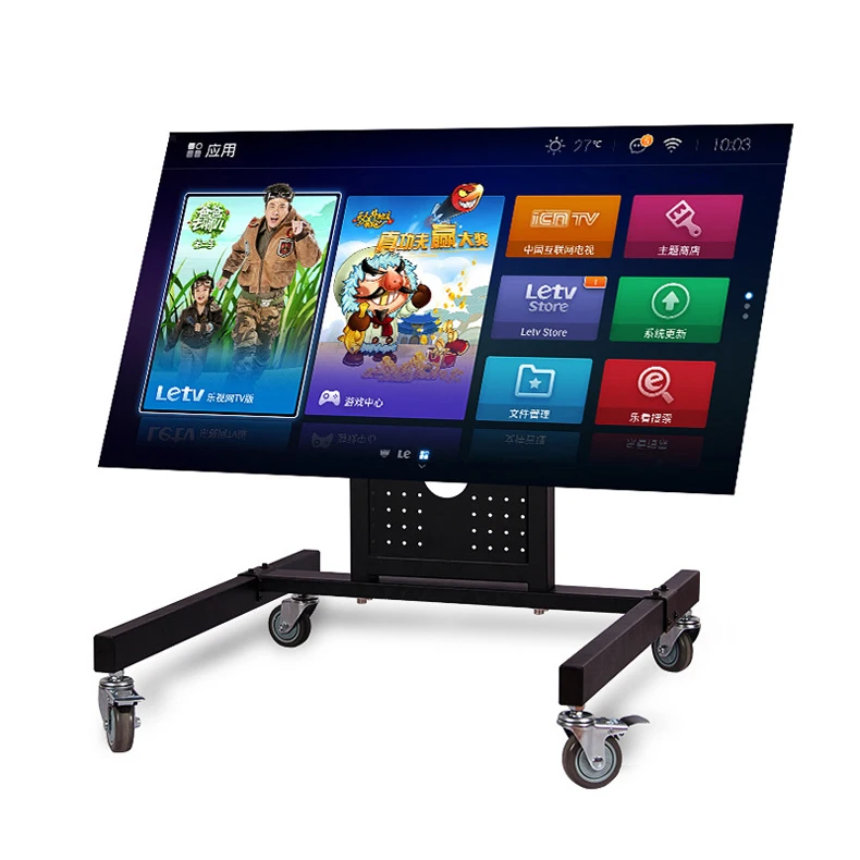 Hyvarwey Rolling TV Mount Stand Trolley 32-65inch