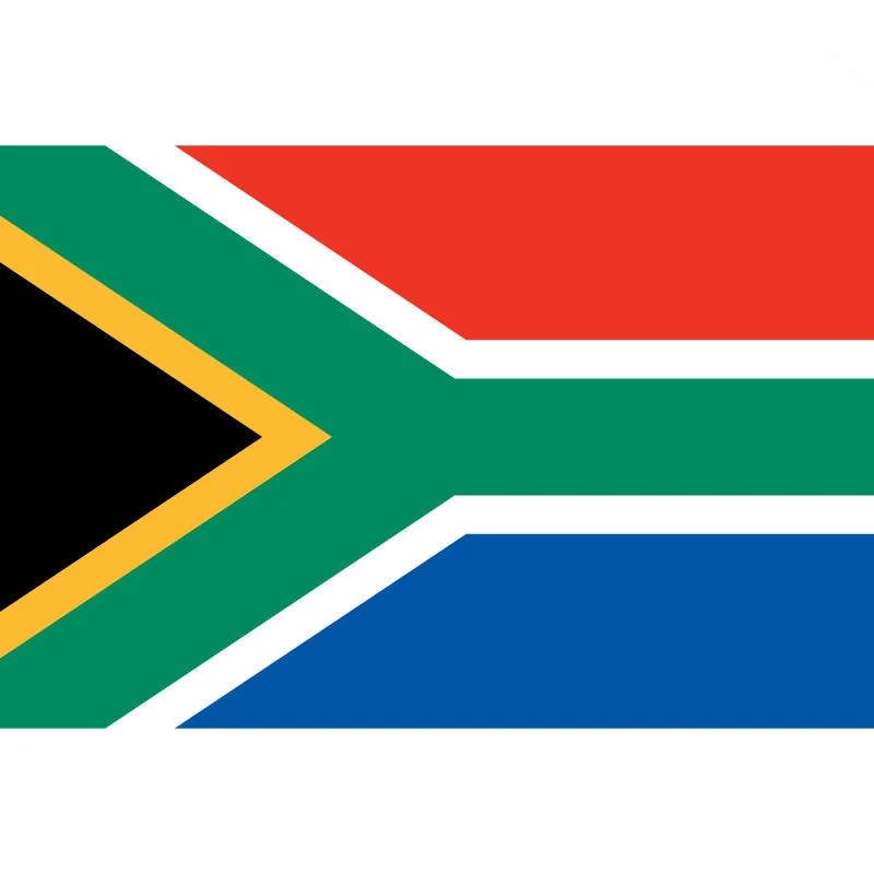 

90*150cm/60*90cm/40*60cm/15*21cm South Africa Flag Banner Hanging National Flag For World Cup National Day Olympic Games