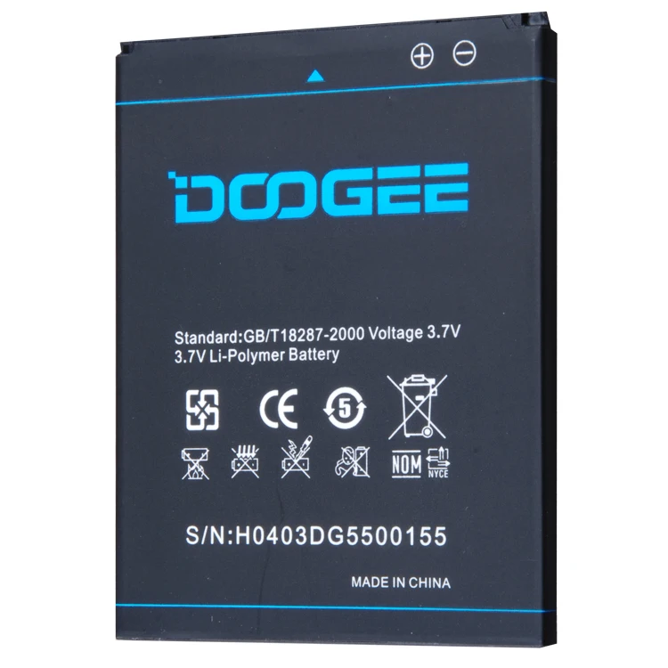 Оригинальный аккумулятор для смартфона DOOGEE DG550 2600 мАч литий полимерный Для Dagger