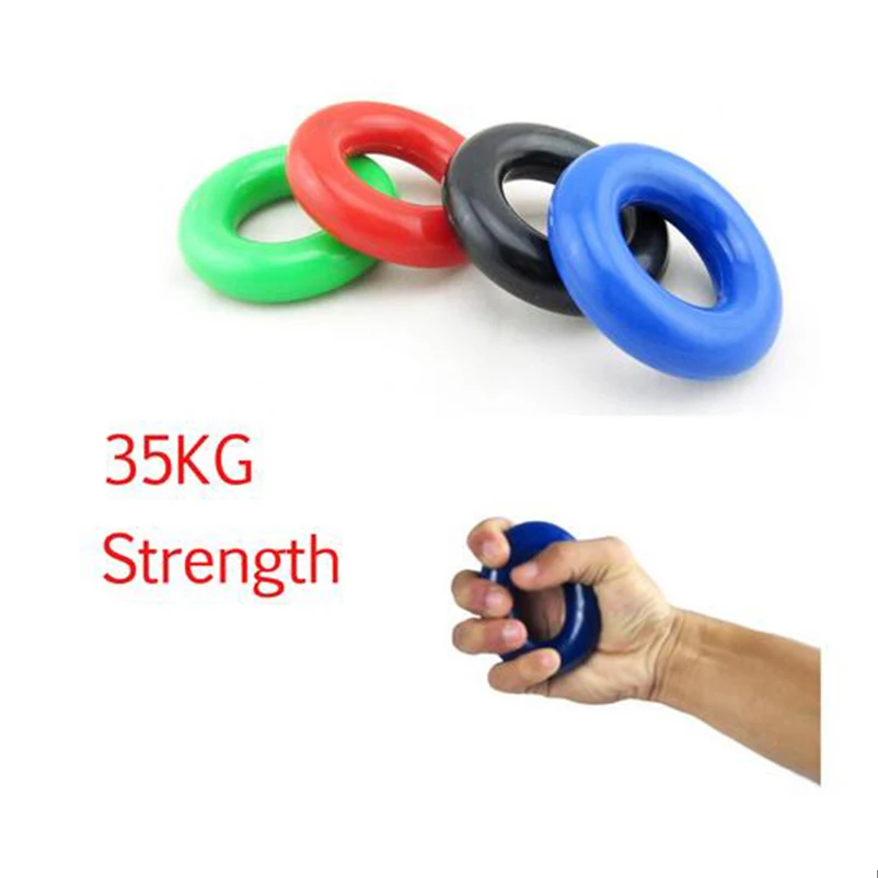 35KG Gripping Ring Pro Trainer Hand Grip Forearm Strength Gripper Exercise Fitness Body Building