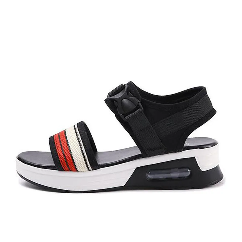 

2018 Fashion Wedges Women Sandals Summer Shoes Woman Platform Sandalias Soft Leather Open Toe Casual Women Shoes