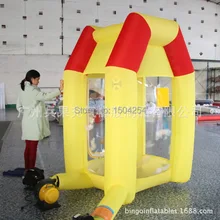 Надувная машина для денег, надувная машина для продвижения скорости, надувные игры