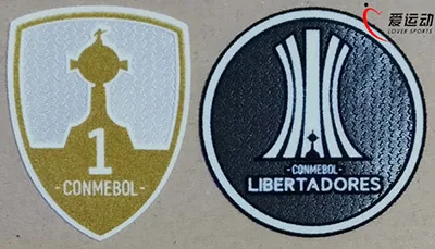 LIBERTADORES CONMEBOL PARCHE набор PALMEIRAS/SAN LORENZO COPA LIBERTADORES CUP трофей 1 значок - Цвет: A SET