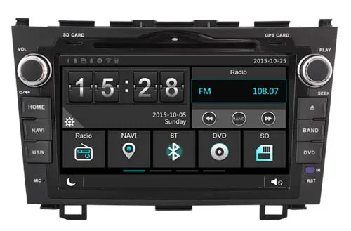 

Car dvd Player for honda crv c-rv 2006 2007 2008 2009 2010 2011/1080P/DVR/3G/WIFI/TPMS/GPS/navigation/free map camera