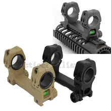 Охота очки для страйкбола тактические M10 QD-L пузырьковый уровень " 25,4 30 мм прицела двойной/двойной кольца QD определение наклона воздуха уровень подходит 20 мм рельс