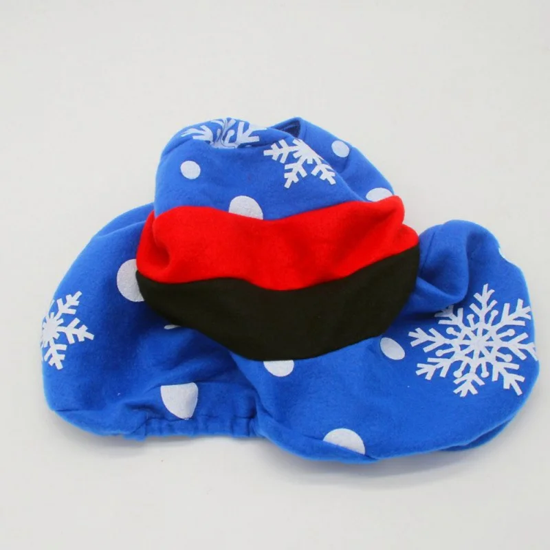 Рождественский Декор, синий вышитый Рождественский Снеговик, туалетная крышка в форме снеговика, рождественские украшения для дома