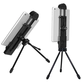 

for iPad Tablet Tripod Mount Adapter Flexible Adjustable Clamp Tablet Holder for iPhone iPad Air Pro 5inch-12inch Screen