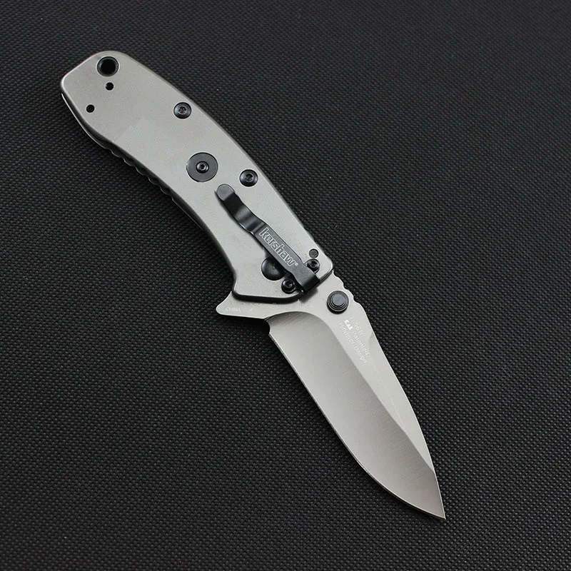 HOT SALE Kershaw 1556 Folding Knife 7CR13MOV Assisted Flipper Camping Survival Tactical Utility EDC Knives 1556TI Pocket Tool HOT SALE Kershaw 1556 Folding Knife 7CR13MOV Assisted Flipper Camping Survival Tactical Utility EDC Knives 1556TI Pocket Tool