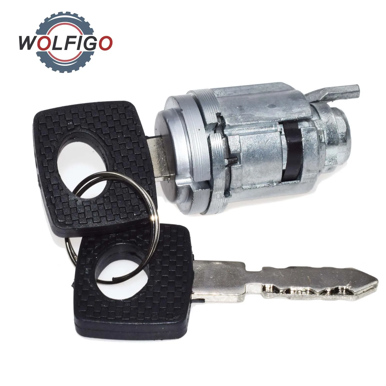 

WOLFIGO 1264600604 80333021500 Ignition Lock Cylinder Switch with Key for Mercedes Benz W124 C124 S124 W201 190DT 260E 500E E320